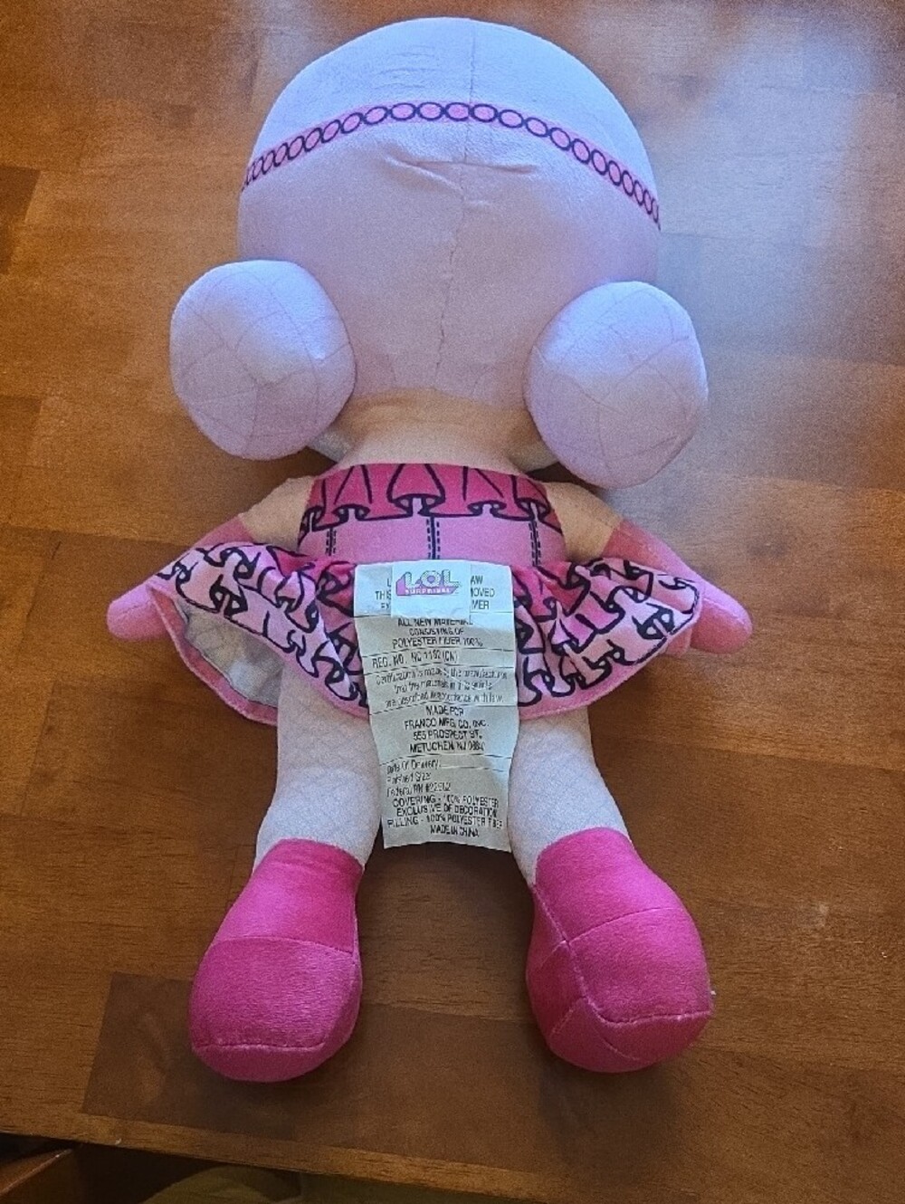 L.O.L. Surprise! Plush Doll Pink Purple White - Picture 2 of 3